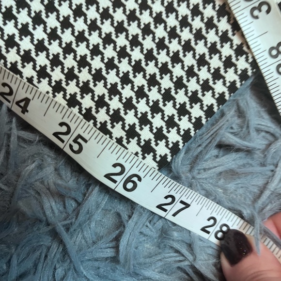 Sezane Clara Pants In Black Houndstooth Print Size 2 34 - Picture 7 of 7